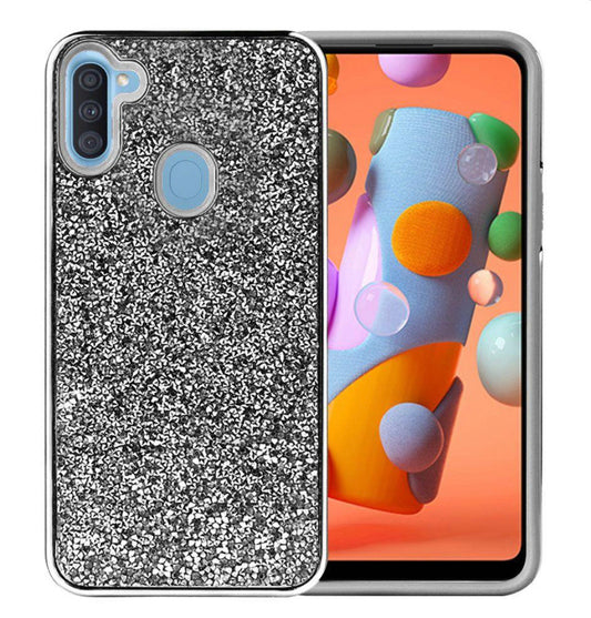 Samsung Galaxy A11 Rhinestone Hybrid Case