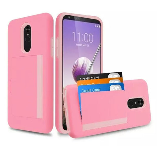 LG Stylo 5 Card Holder Case