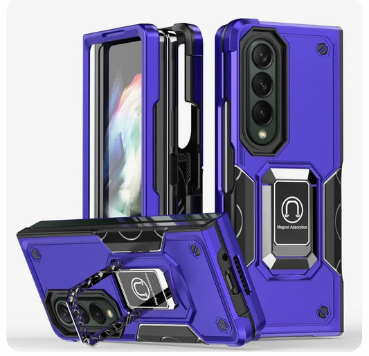 Samsung Galaxy Z Fold 4 Magnetic Ring Stand Case Cover