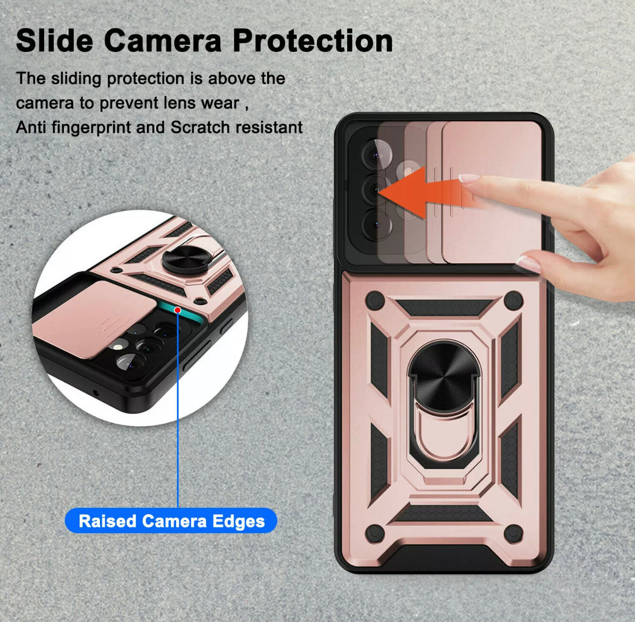 Samsung Galaxy A32 Ring Holder Case