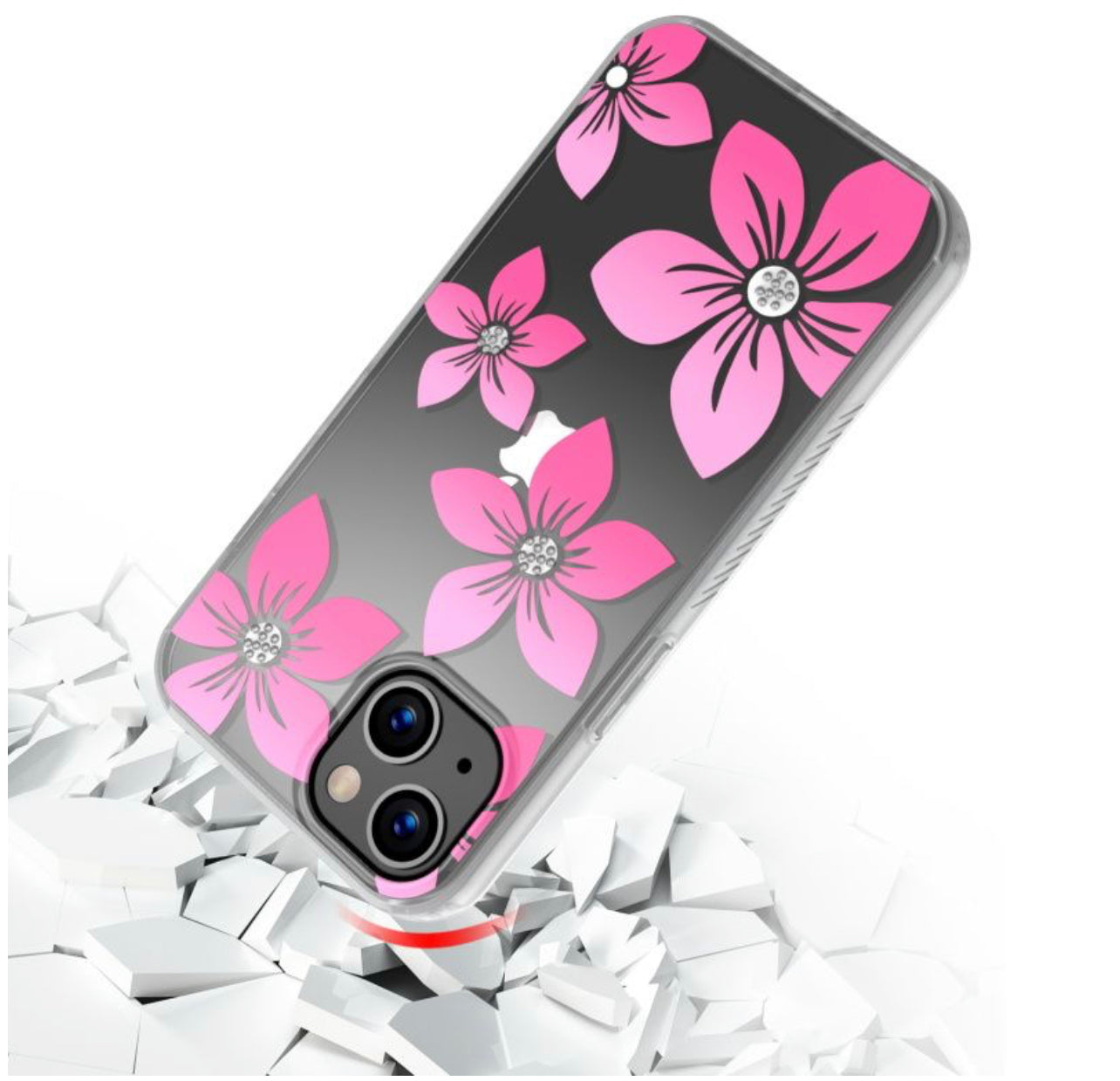 MYBAT PRO MOOD DIAMOND SERIES CASE FOR APPLE IPHONE 13 (6.1) - BLOSSOMS