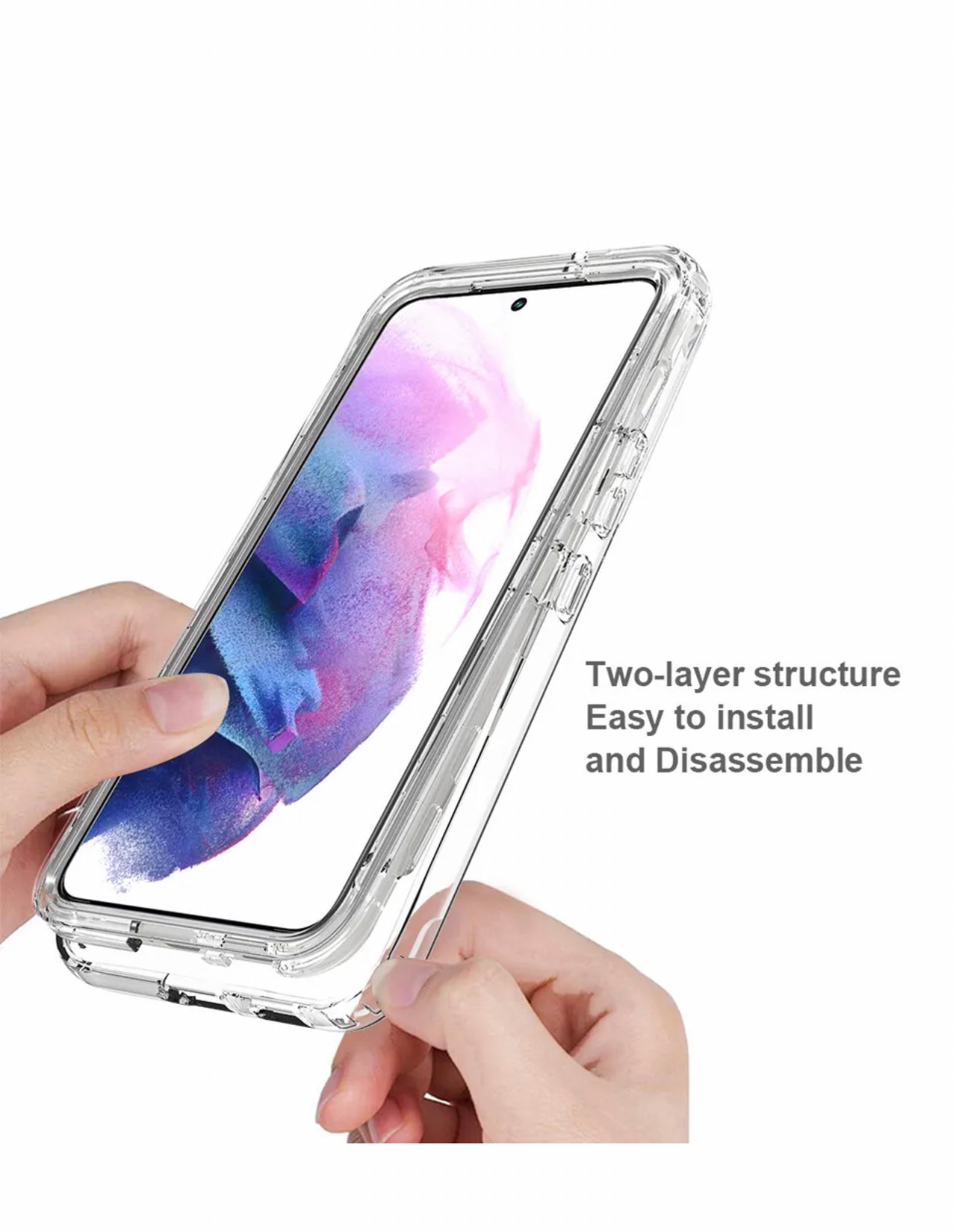 Samsung Galaxy s23 dual layer hybrid shockproof case