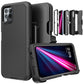 T-Mobile REVVL 6 Pro 5G Case Heavy Duty Shockproof Belt Clip Holster Cover