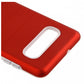 Samsung Galaxy S10 Plus - Hybrid Slim Snap On - Red Color PC textured Back Case