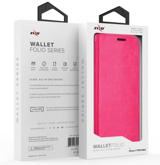 iPhone Pro Max Folio Wallet Case