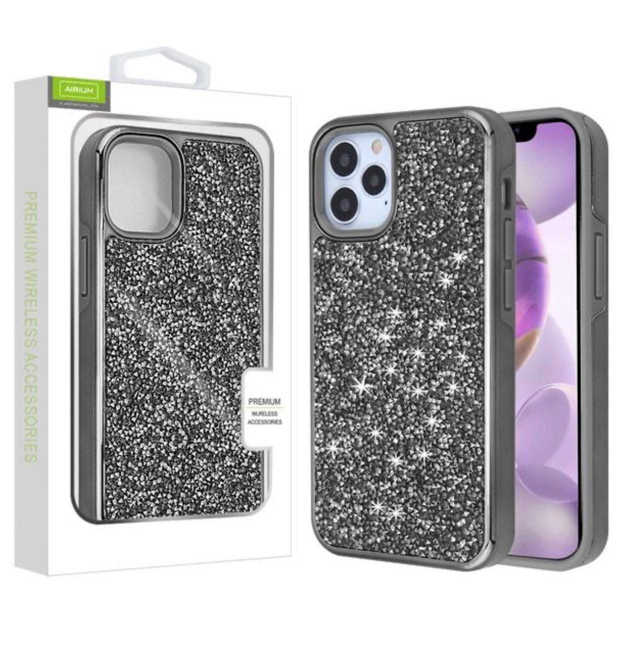 iPhone 12 Pro Max Encrusted Bling Case