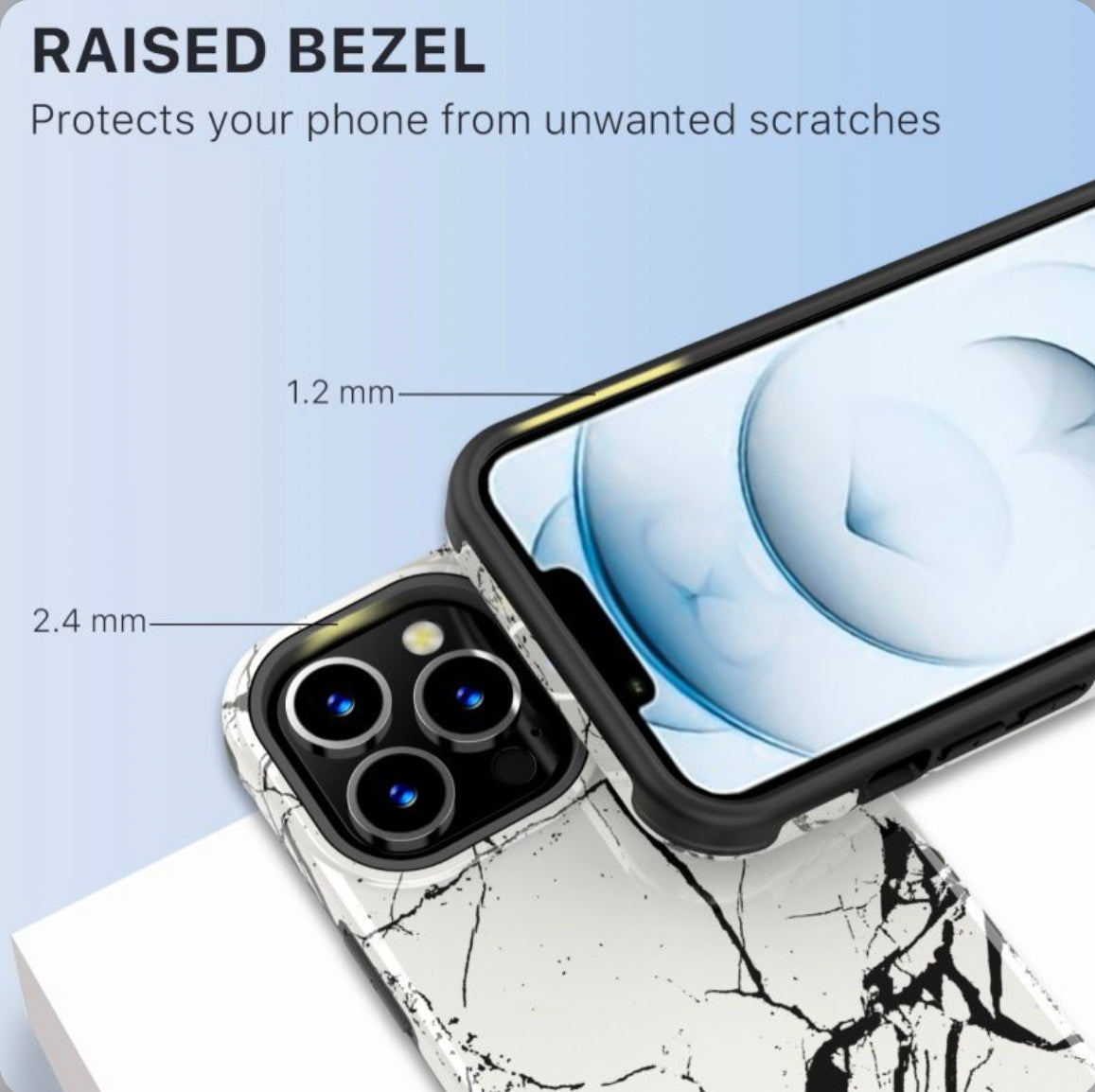 PRO FUSE MAGNETIC SERIES CASE FOR APPLE IPHONE 13 PRO MAX (6.7) - CRACKED MARBLE