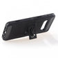 Samsung Galaxy S10 Plus - Black Colored Horizontal Hard Back Kickstand Case