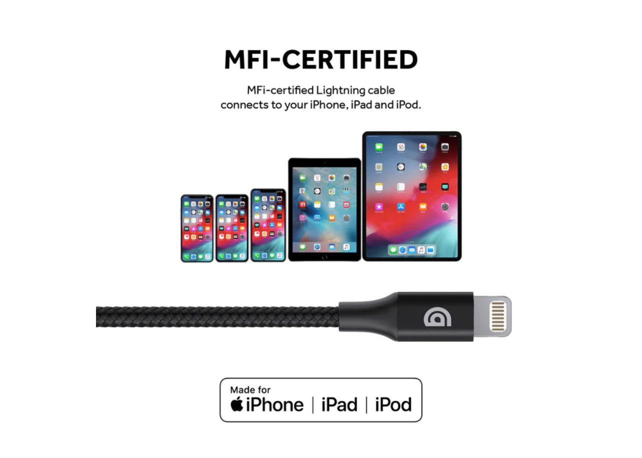 Griffin Extra Long USB-C to Lightning Cable - 10FT (3M)