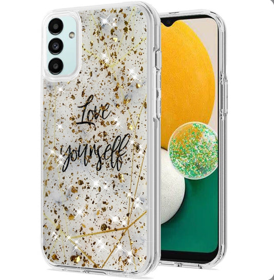 Galaxy A13 5G Glitter Dual Layer Case