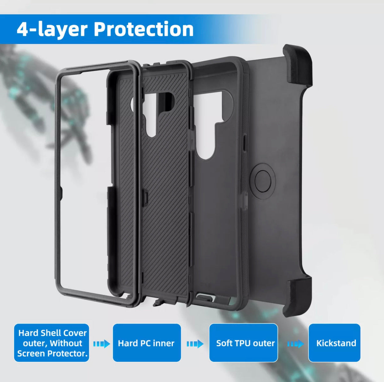 LG Stylo Defender Type Case