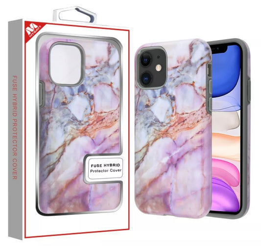 iPhone 11 Dual Layered Marble Case