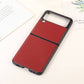 Samsung Galaxy Z Flip 3 Leather PC Cover