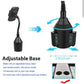 Car Cup Holder Phone Mount - Black