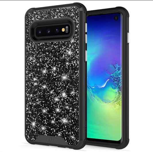 Samsung GS10 Zizo Stellar Series Hybrid Case - Black/Black