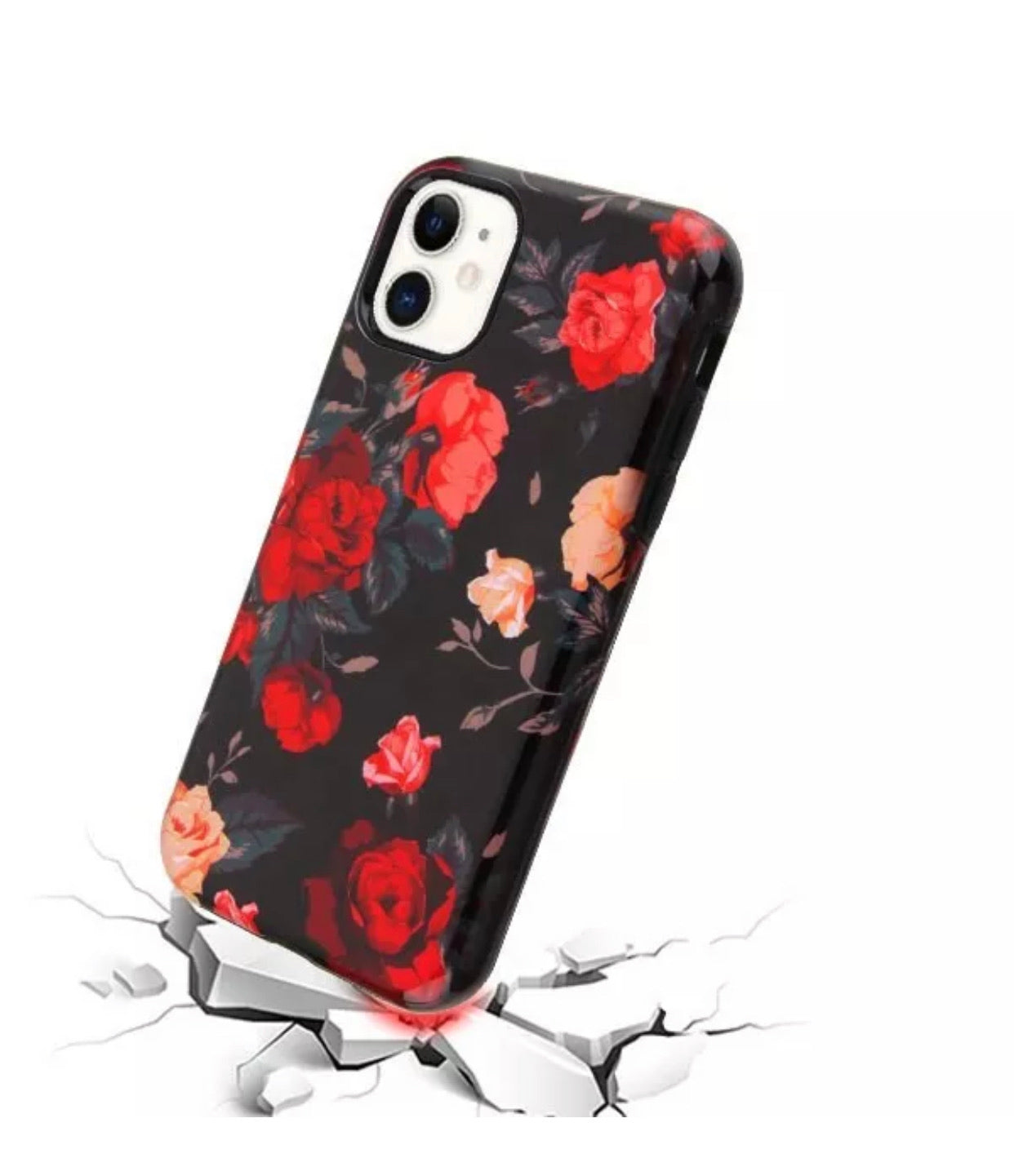 iPhone 11 Premium Rose Hybrid Case