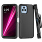 T-Mobile REVVL 6 Pro 5G Case Heavy Duty Shockproof Belt Clip Holster Cover