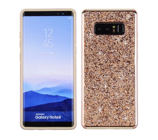 SAMSUNG GALAXY NOTE 8 - ROSE GOLD GLITTER CASE