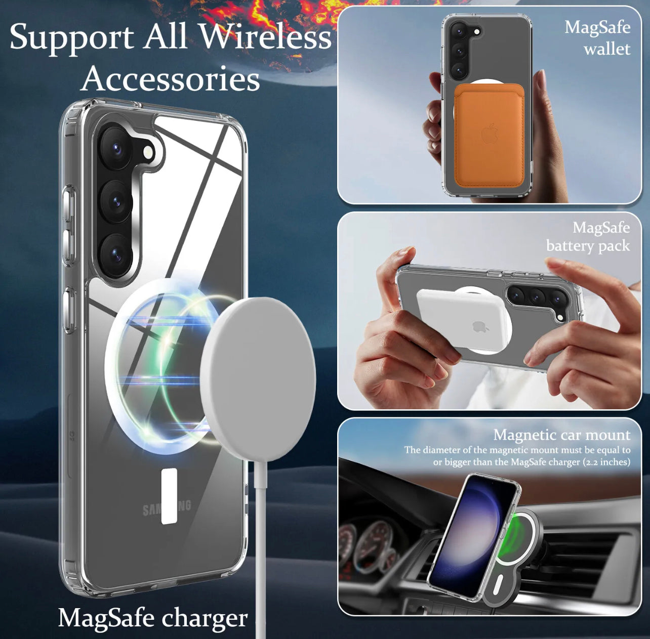 Samsung Galaxy s23 magsafe shockproof case