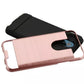 Lg Stylo Metallic Brushed Hybrid Case- Rose Gold