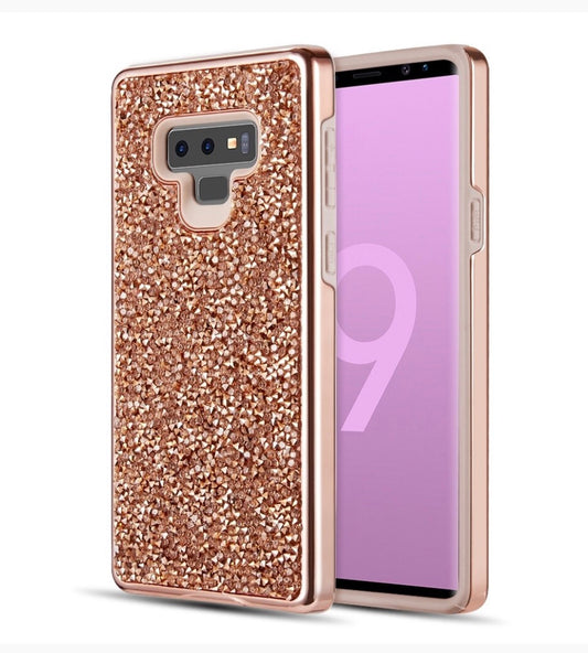 Samsung Galaxy Note 9 Premium Hybrid Bumper Case - Rose Gold