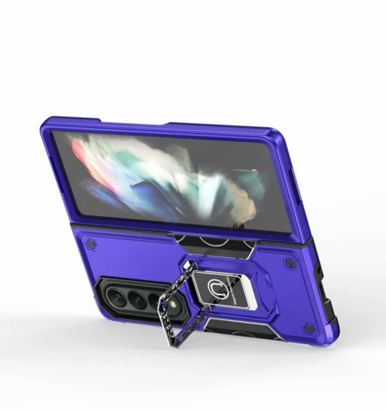 Samsung Galaxy Z Fold 4 Magnetic Ring Stand Case Cover