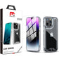 MyBat Pro Lux Series Case with Tempered Glass for Apple iPhone 13/14 (6.1) - Clear