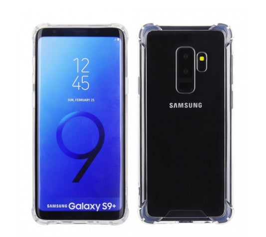 Samsung Galaxy S9 Plus - Clear PC Hard Back with Clear TPU Bumper Case