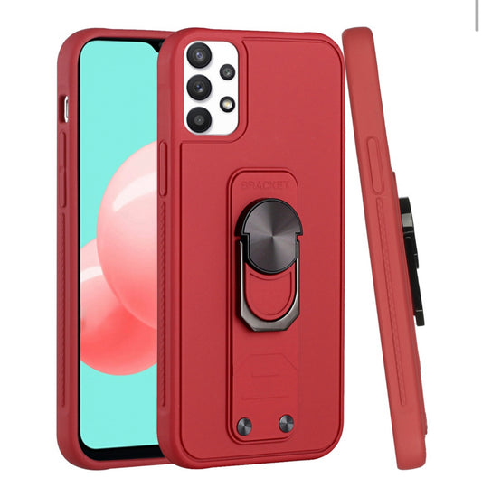 Samsung Galaxy A32 Tough Hybrid Ring Stand Case