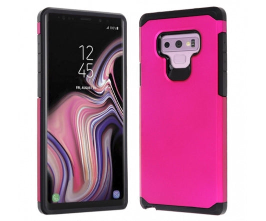 SAMSUNG GALAXY NOTE 9 - SOLID HOT PINK HYBRID CASE