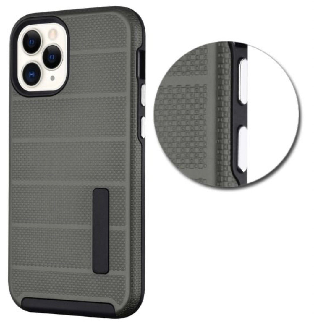 iPhone 12/Pro (6.1) Hybrid Case-Grey