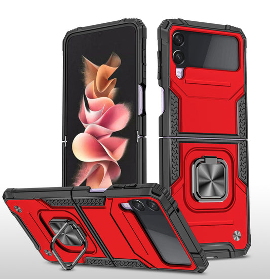 Samsung Galaxy Z Flip3 5G Magnetic Kickstand Hybrid Case Cover