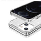 iPhone 14 Pro 6.1" Glitter Ultra Thick 3mm Transparent Hybrid Case Cover - Clear