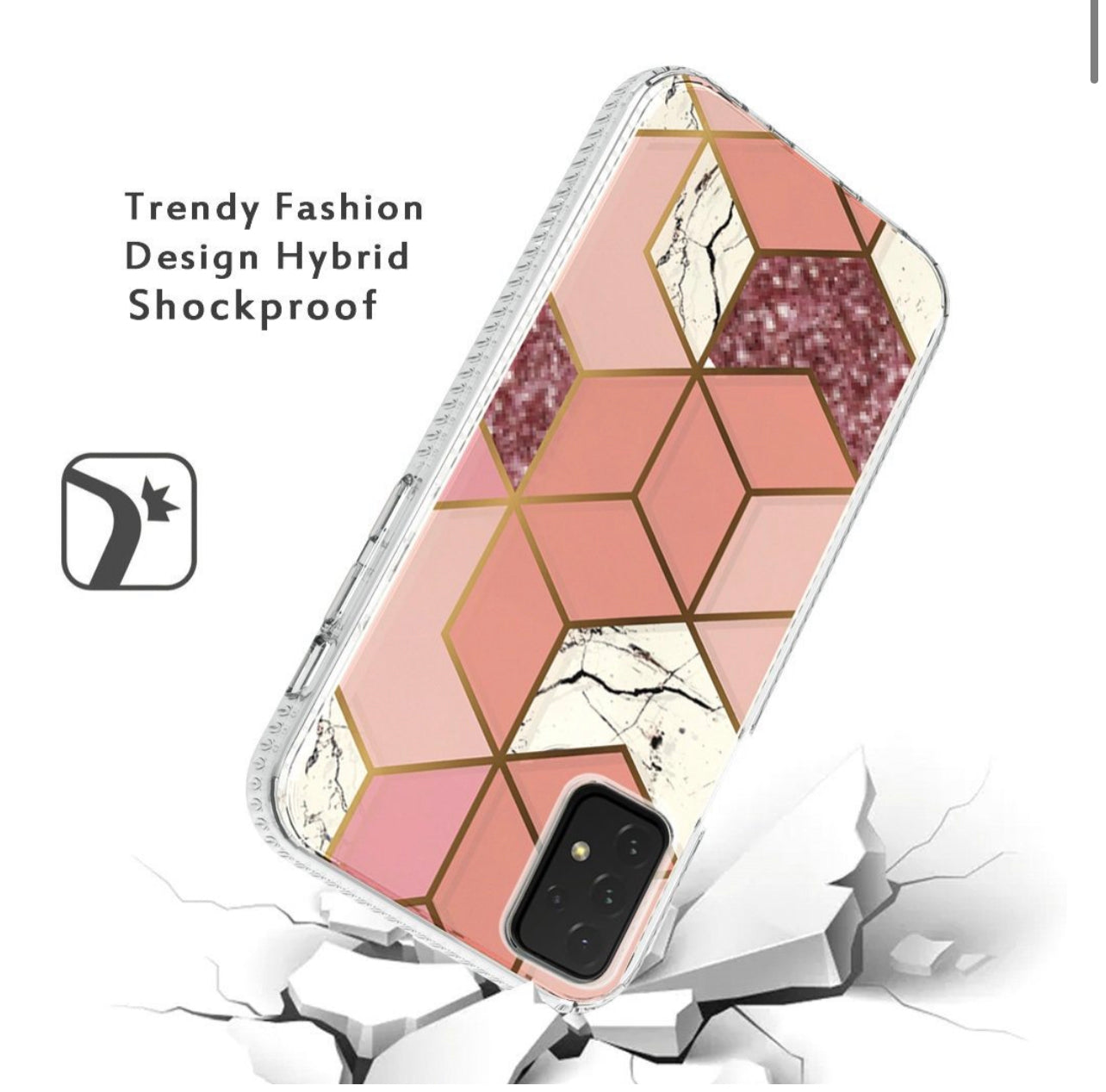 Samsung Galaxy A32 Trendy Fashion Hybrid Case