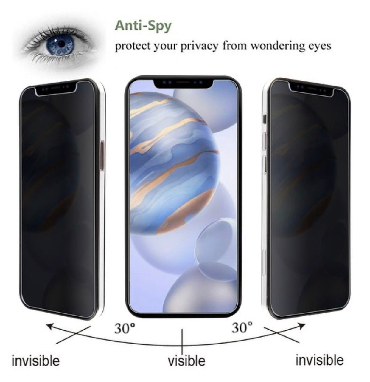 iPhone 12/Pro (6.1) Privacy Glass