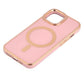 For Apple iPhone 14 TPU Impact Rugged MagSafe Cover Case w/Gold Bumper