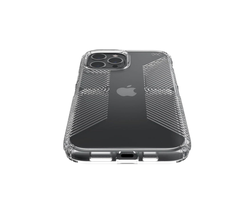 iPhone 12/Pro Perfect-Clear With Grips Case