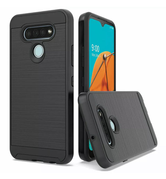 LG K51 Metallic Hybrid Case
