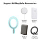 For Apple iPhone 14 TPU Impact Rugged MagSafe Cover Case w/Gold Bumper