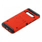 Samsung Galaxy S10 Plus - Red Colored Horizontal Hard Back Kickstand Case