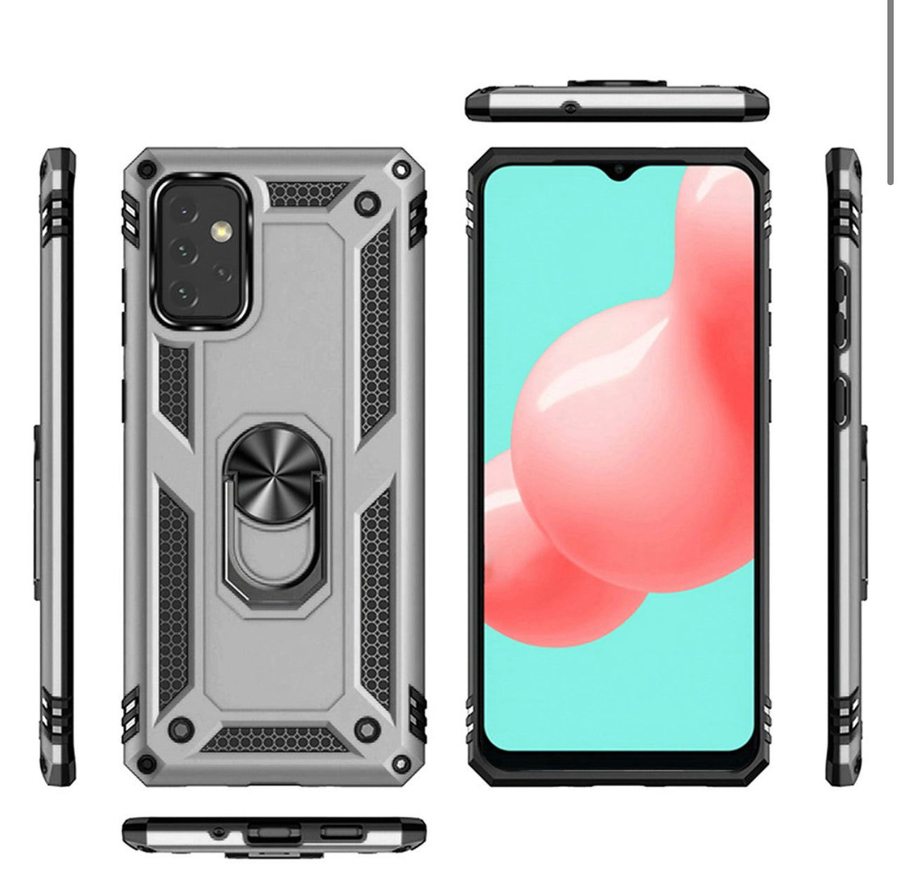 Galaxy A32 Magnetic Ring Kickstand Case