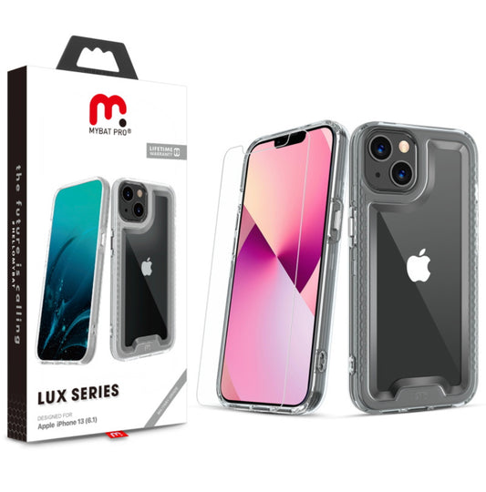 MyBat Pro Lux Series Case for Apple iPhone 13 (6.1)  / iPhone 14 (6.1) - Clear