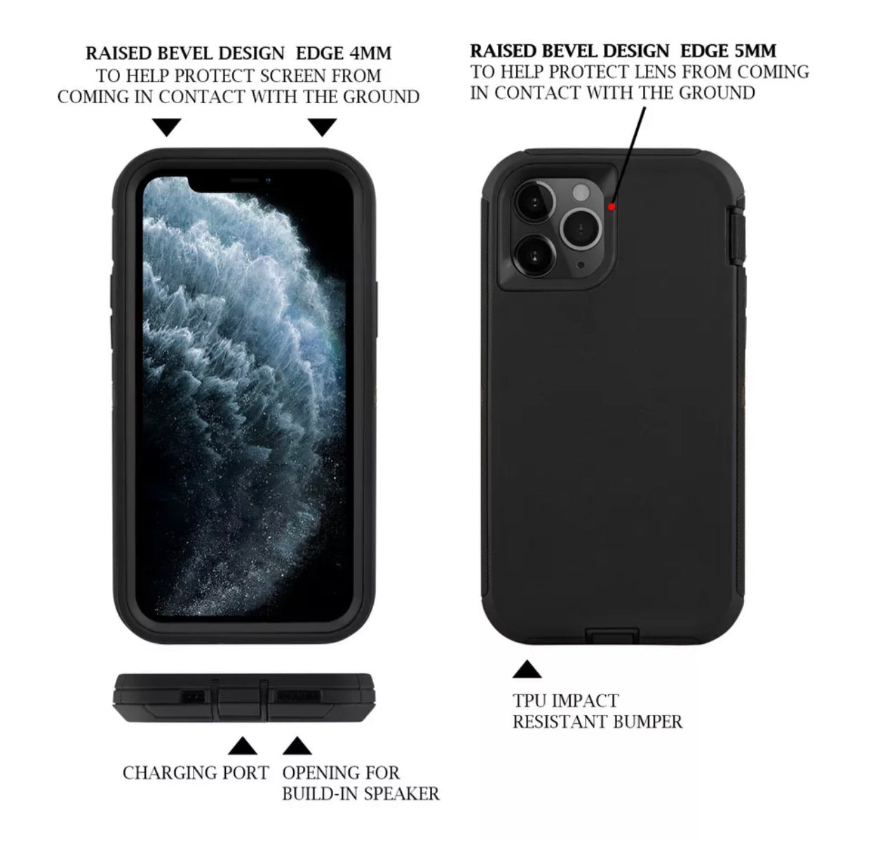 iPhone 12/Pro (6.1) Heavy Duty Case