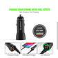 18W Car Charger PD & USB-A With 3ft C To IPhone Cable For IPhone