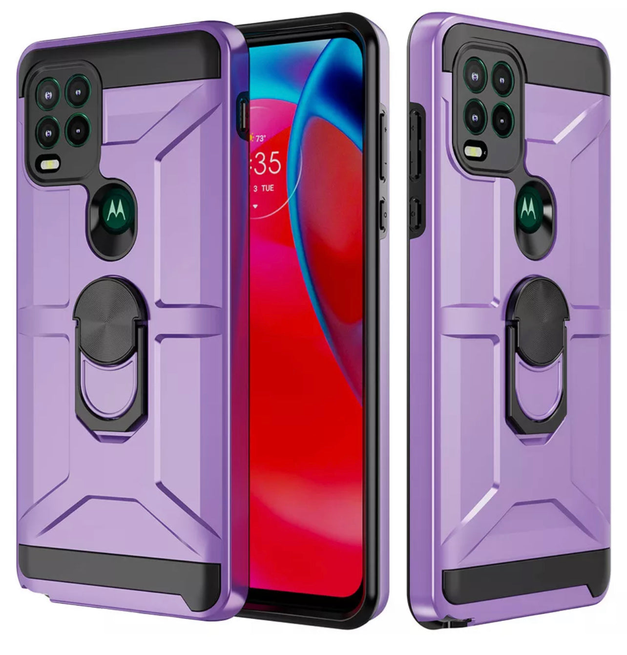 Motorola Moto Stylus 5G Magnetic Ring Stand Case