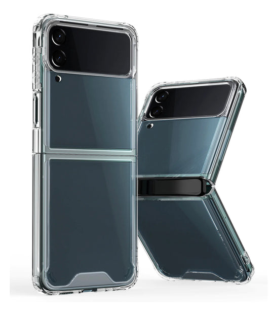 Samsung Galaxy Z Flip 4 Transparent Hybrid Shockproof Case Cover