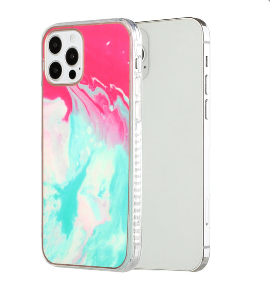 iPhone 12 Pro Max Marble Hybrid Case