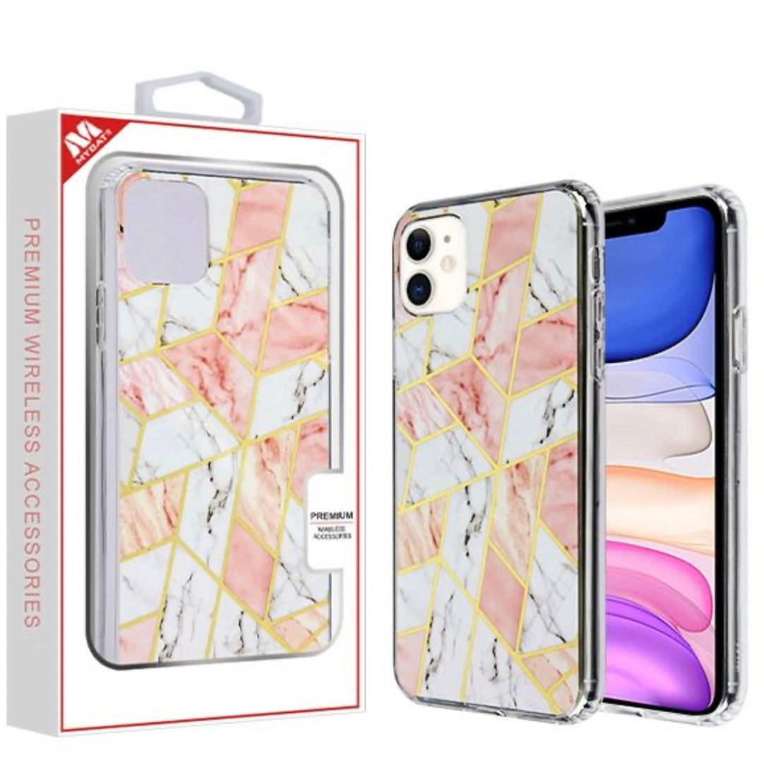 iPhone 11 Premium Marble Hybrid Case