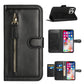 Samsung S23 Premium Wallet MultiCard Holder Money Zipper With Magnetic Flap