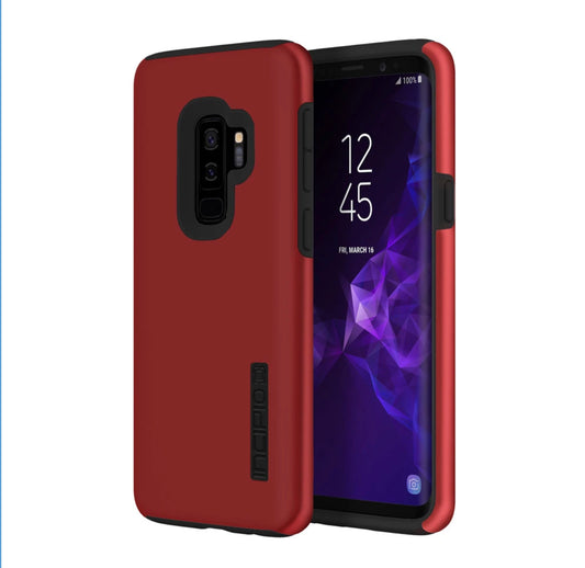 Incipio DualPro Series Dual Layer Case for Samsung Galaxy S9+ (Plus) - Red/Black